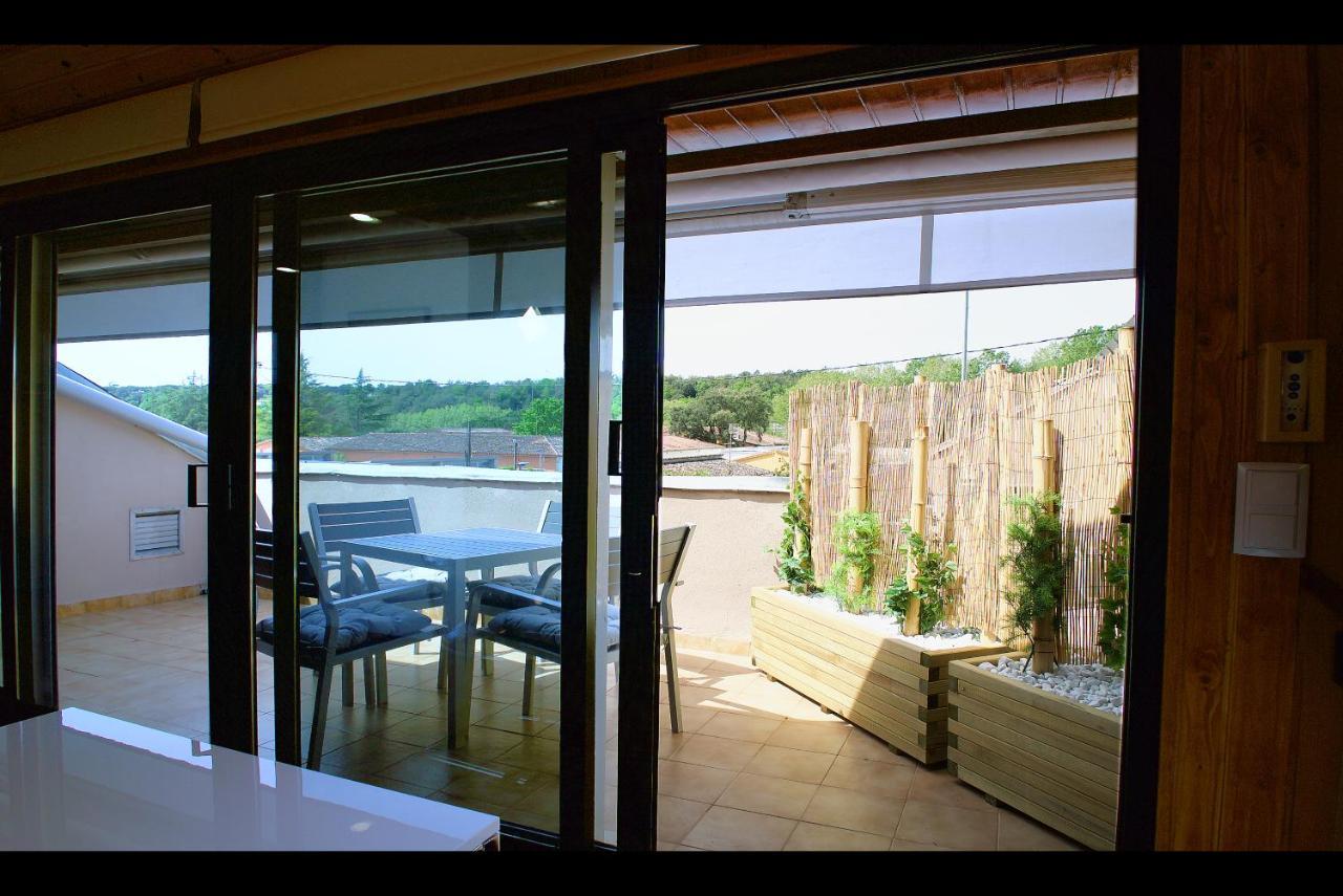 Casa De Vacaciones Con Padel En Montseny By Can Forcadell Girona Exteriör bild