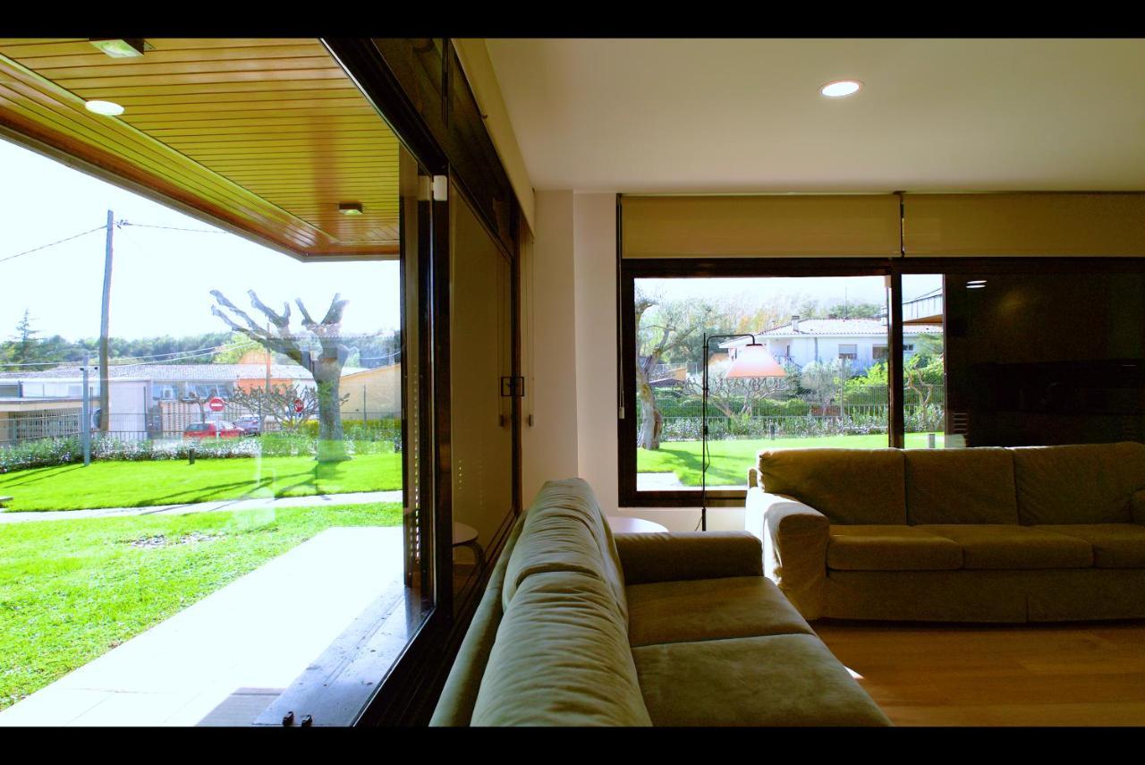 Casa De Vacaciones Con Padel En Montseny By Can Forcadell Girona Exteriör bild