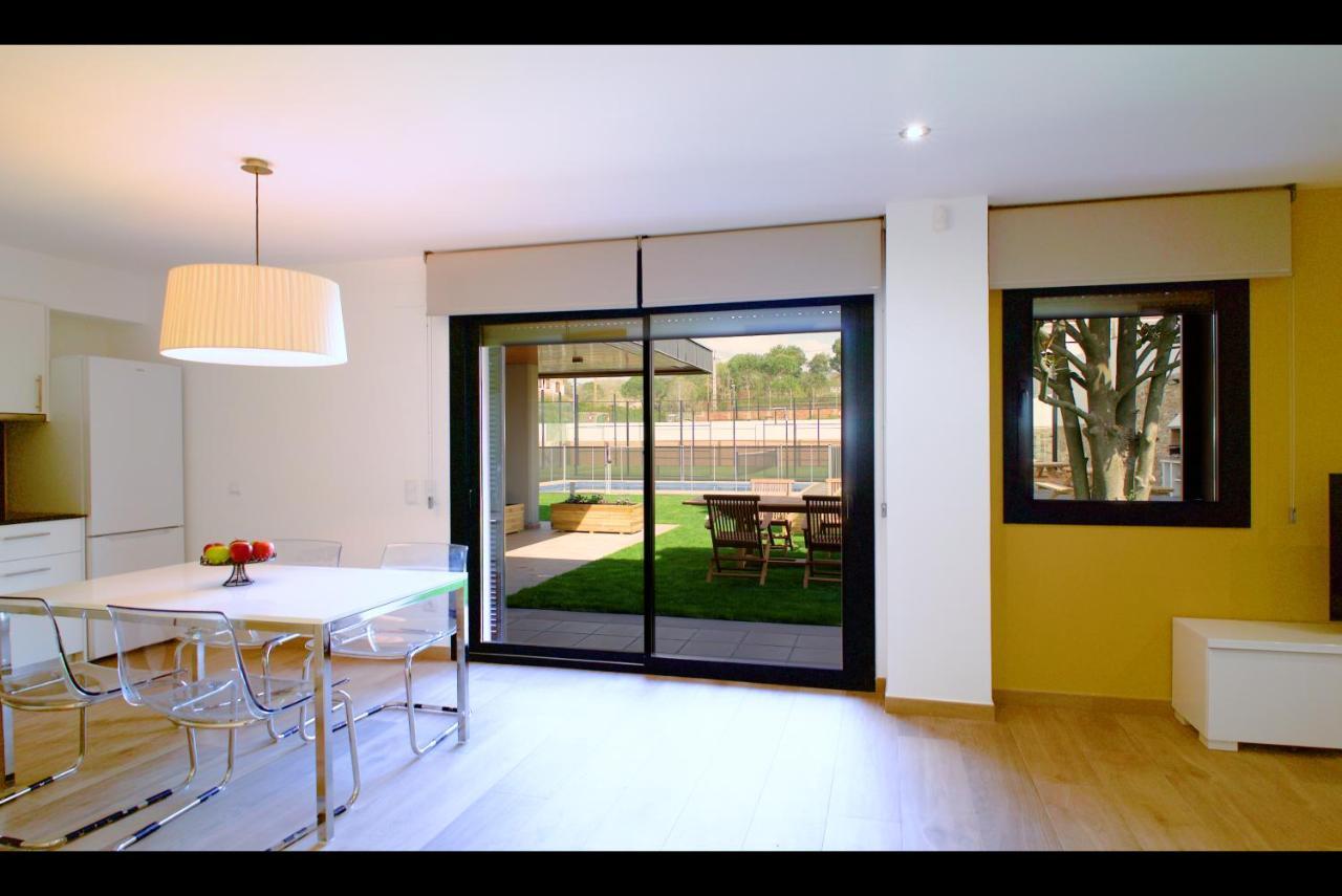 Casa De Vacaciones Con Padel En Montseny By Can Forcadell Girona Exteriör bild