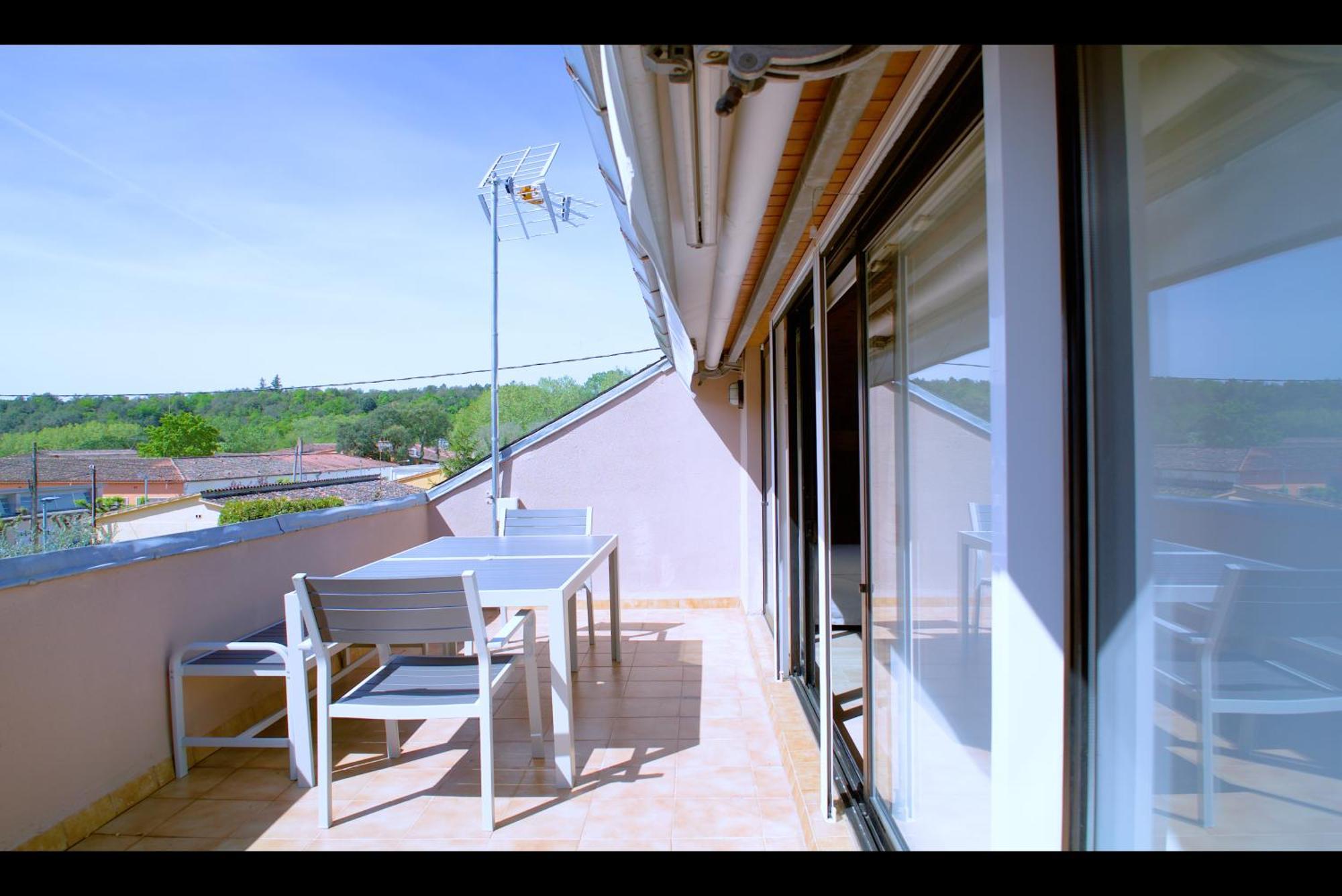 Casa De Vacaciones Con Padel En Montseny By Can Forcadell Girona Exteriör bild